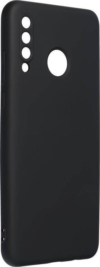 Kapak silikoni Forcell Silicone Lite për Huawei P30 Lite, Soft-Touch, i zi