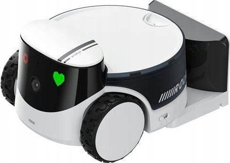 Robot inteligjent për kafshë Enabot Ea0405 Rola Petpal, interaktiv, i bardhë dhe i zi