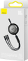 Kabllo karikimi Baseus Bright Mirror 4 CAMJ010201, USB C 3n1, 1.1 m, e zezë