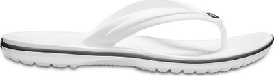 Плажни влечки Crocs Crocband Flip 11033, Croslite, Iconic Comfort, бели