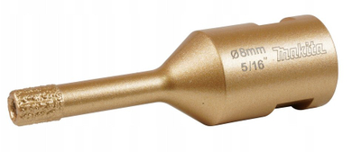 Shpuesë bërthamore me diamant Makita D-79924, 8 mm, M14, 1 copë