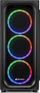 Kase kompjuterike Sharkoon TK5M RGB, ATX, xham i kalitur, e zezë