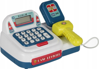 Kasi lodër Mega Creative Cash Register, me drita dhe tinguj, me skaner, shumëngjyrëshe