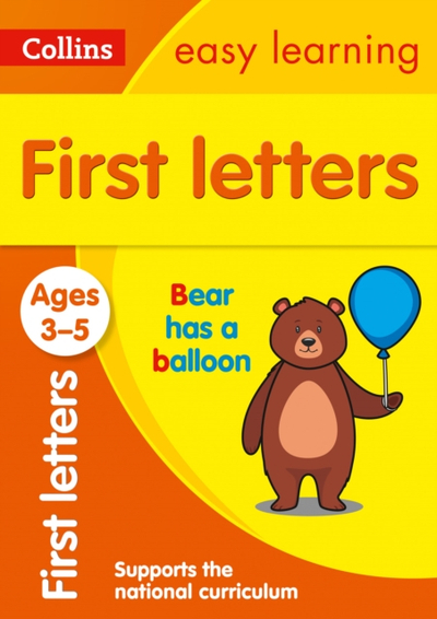 First Letters Ages Easy Learni - Collins Easy Learning