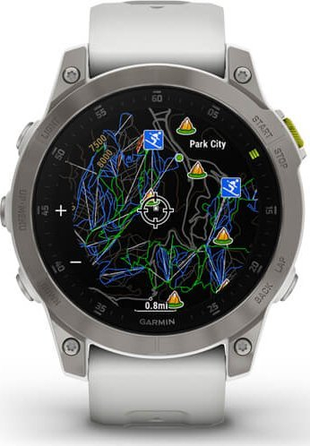 Orë Garmin Epix 2, e bardhë