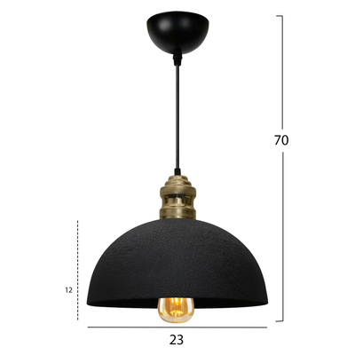 Llambë tavani e zezë (HM7612.01)