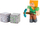 Figurë loje Educa Borras Minecraft, 8 cm, me nyje që lëvizin, shumëngjyrëshe