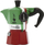 Moka për kafe La Mokina Italia Tricolore 0005650, alumini, shumëngjyrëshe