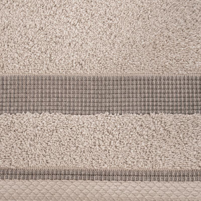 Peshqir banjoje Eurofirany 401051, 50 x 90cm, 100% pambuk, bezhë