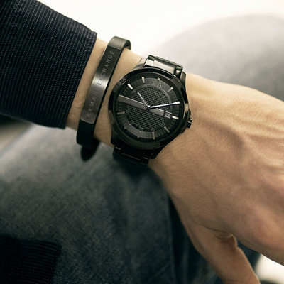 Сет Armani Exchange AX7101 - часовник + нараквица
