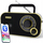 Radio portative BLOW RA12, Bluetooth USB SD, AM FM, e zezë