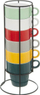 Set gotash Home Decoration Colorama, 6 copë, 260 ml, shumëngjyrëshe