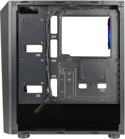 Kуќиште компјутер AZZA Sentinel CSAZ-203A01, ATX Mid Tower, USB 3.0 Type C, црно