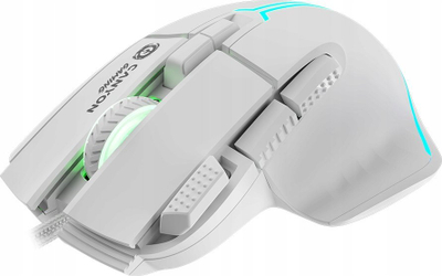 Maus gaming Canyon Fortnax GM-636, 20000 DPI, USB, me drita RGB, i zi