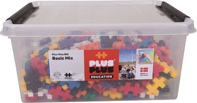 Set blloqesh ndërtimi Plus Plus Big Basic EDU, 400 copë, shumëngjyrësh