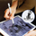 Laps digjital Tech-Protect Ombre Stylus Sky, për ekran me prekje, me maja ndërruese, ngjyrë vjollcë