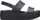 Sandale grash Crocs Brooklyn Low Wedge W 206453, platformë 4.5 cm, të zeza