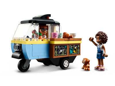 Lodër ndërtimi LEGO Friends Mobile Bakery 42606, set pastiçerie, për fëmijë