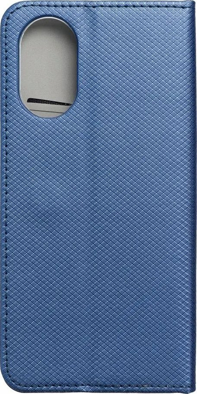 Kapak libër për telefon Oppo A18 A38, smart case, blu e errët