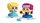 Set lodër LEGO Disney Mini Princeshat Anna dhe Elsa 43284
