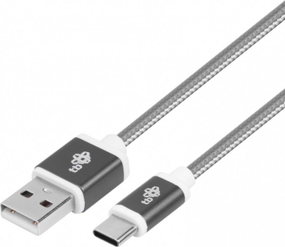 Kabllo TB, USB-A - USB-C, 1.5m, gri