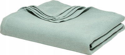 Mbulesë krevati Today Essential Waffle, 220x240 cm, pambuk, jeshile celadon