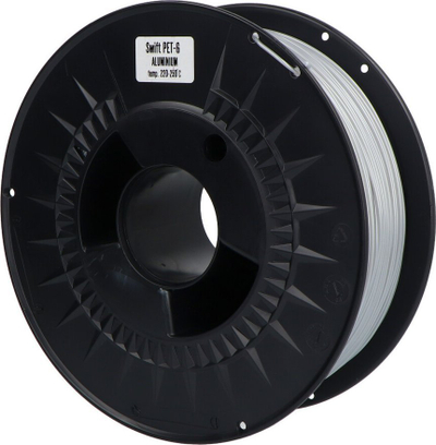 Filament 3D Swift PETG, 1.75 mm, 1 kg, alumini