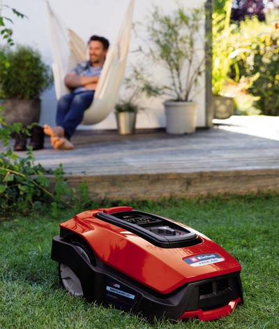 Kositëse robotike Einhell Freelexo 600 BT, deri 600 m², Bluetooth, e kuqe