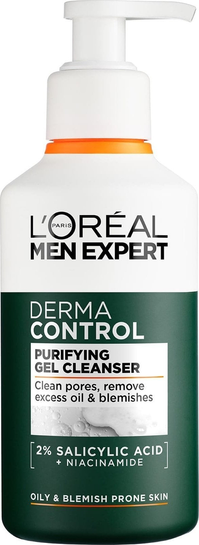 Xhel pastrues fytyre L’Oréal Paris Men Expert Derma Control, me niacinamide, 260ml