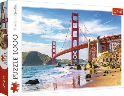 Puzzle Trefl Golden Gate Bridge San Francisco USA, 1000 pjesë