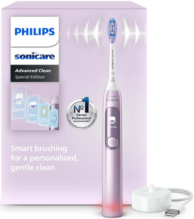 Furçë dhëmbësh elektrike Philips Sonicare Advanced Clean HX3792/12, sonike, ekran inteligjent, e bardhë