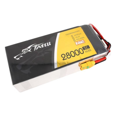 Bateri droni Tattu GRP6292208, 22.2V 28Ah 6S1P, 5C, e zezë