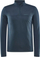 Bluzë sportive për burra Craft Core Gain Midlayer, me mëngë të gjata, me jakë të lartë me zinxhir, blu e errët