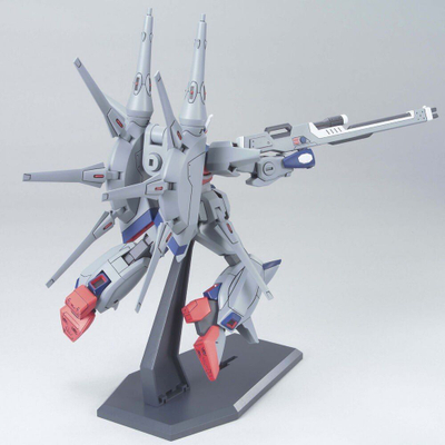 Model plastik Bandai HG Legend Gundam ZGMF X666S, 1/144, gri me të kuqe