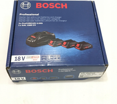 Батерија за алат Bosch ProCORE18V 1600A02A2T, 18V, 4.0Ah и 8.0Ah, црна