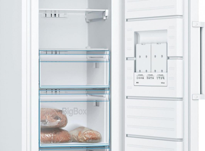 Zamator Bosch GSN33VWEP, 225L, NoFrost, i bardhë