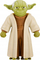 Фигура играчка Star Wars Stretch Јода, 19cm, за деца 5+, зелено крем