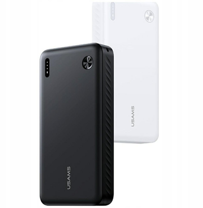 Karikues portabël USAMS PB83 CD254, 20000mAh, 2 porta USB, i zi