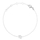 Byzylyk për femra Daniel Wellington sDW0267, i argjendtë