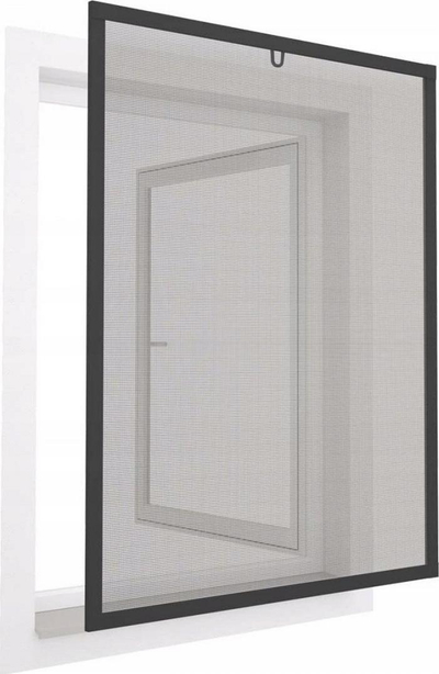 Rrjetë mushkonjash EASY LIFE, për dritare 120 x 140 cm, alumini, antracit