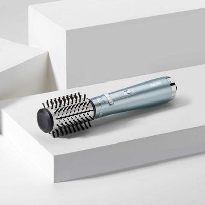 Furçë rrotulluese me ajër të nxehtë BaByliss AS773E, 700W, jonizuese, ngjyrë argjendi