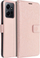 Këllëf libri Forcell Mezzo për Xiaomi Redmi Note 12 4G, me mbajtëse kartash, mbyllje me magnet, rozë gold