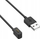 Kabllo kariku USB për Xiaomi Smart Band 7 Pro, magnetike, 100cm, e zezë