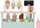 Set loje akulloreje Tooky Toy Ice Cream Shop, prej druri, për kalamaj 3+