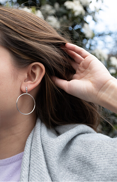 Vathë Hot Diamonds Hoops DE630