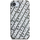 Футролa за телефон Karl Lagerfeld IML Repeat Logo, за iPhone 16E, проѕирна, сребрена