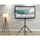 Tripod universal për TV Techly, 17"-60", VESA 400x400, i zi