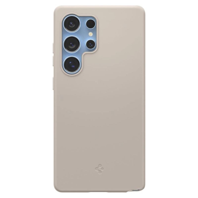 Kapak telefoni Spigen Silicone Fit Mag për Samsung Galaxy S25 Ultra, MagSafe, titanium natyral