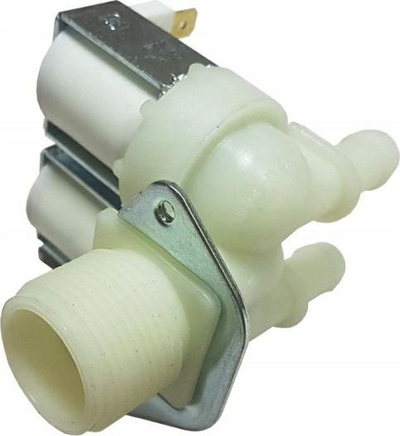 Valvul solenoide 2 rrugëshe për lavatriçe, 180°, universale