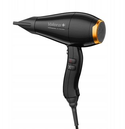 Tharëse flokësh Valera Swiss Silent Jet 7500X Light, profesionale, me jon, e zezë